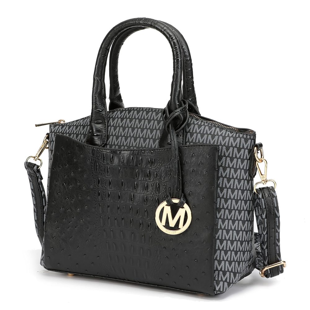 Tote Bag, Vegan Leather Pocketbook Top-Handle Crossover Purse UwU